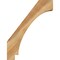 Ekena Millwork 6"W x 20"D x 26"H Imperial Rough Sawn Knee Brace, Western Red Cedar BRC06X20X26IMP00RWR - alternate 4